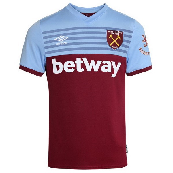 Camiseta West Ham Replica Primera Ropa 2019/20 Rojo